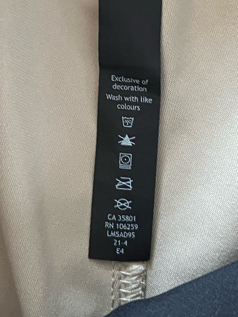 Lululemon ABC Slim Fit Pant 34x32 Warpstreme Khaki Tan Trench 5 Pocket NWOT - Picture 11 of 11